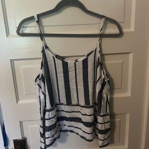 Mud Pie Striped Spaghetti Strap Top